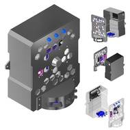 Case ESP32 Led DHT22 MQ135 Flame Sensor 5 channel Breadboard GUVA-S12SD new