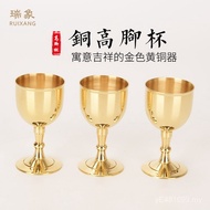 Holy Water Glass Brass Small Wine Glass Food Grade Wine Glass/Brass Wine Glass Cup Goblet Goblet Whi