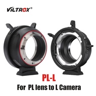 VILTROX PL-L Lens Adapter Ring Manual Focus For PL Cinema Lens To Leica/Panasonic/Sigma L Mount Camera