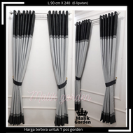 gorden jendela dan pintu minimalis hordeng zebra hitam putih gorden import gorden blackout