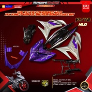 Y15 V1/V2 MX KING PURPLE SILVER 2024 CUSTOM COVERSET HLD