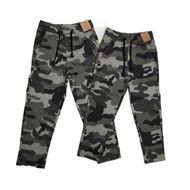 Kids Army Pants Seluar Askar Budak Unisex Boy Girl Jogger Slack Budak