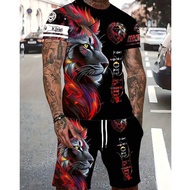 2026 Summer New Style Men's Clothing AMC Boxing Sports Suit Men's Quick-Drying Breathable Suit [Read