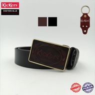 ［Limited Edition］Original Kickers Men’s Leather Belt (1KICB86376)