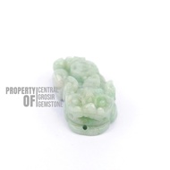 Giok Pixiu Liontin Gelang Kalung Beads Batu Natural Jadeite Jade Burma