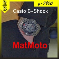 [RBB] Casio G Shock G-7900 BNB (with out faceplate) Jelly Straps Band and Bezel Tali Jam G Shock Wat