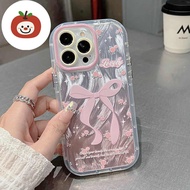 Textured Ribbon Butterfly Casing hp Samsung S25 fe S25 Ultra S24 Fe M15 M54 Note 20 Ultra S20 S21 Fe