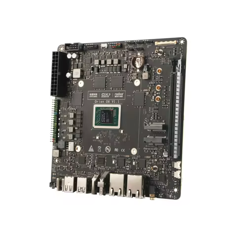 Radxa Orion O6, World's First Open ARM V9 Mini ITX Motherboard, 12-core CPU, 28.8TOPs NPU, LPDDR5 an