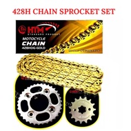 428HDG-128L GSX110 FX110 FC110 SUZUKI HTM SPROCKET SET
