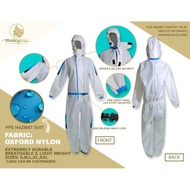PPE HAZMAT SUIT Coverall Waterproof (Nylon Oxford)