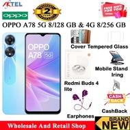 OPPO A78 5G 8/128 GB &amp; 4G 8/256 GB // Local Set With 2 Year Warranty BY OPPO With Freebies also And Free Shipping Also
