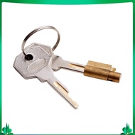 [Isuwaxa] Single Open Cylinder Mailbox Double Door Cabinet Lock Mini Fridge Locks