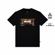 Aerostreet T Shirt Hugo Hitam Kaos T-Shirt Tshirt AABAA