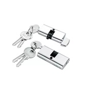 Door lock 41054 / 41055 Cylinder lock only, swing door, sliding door, glass door, grill door