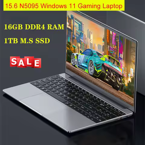 2026 Cheapest 15.6 inch Windows 11 Notebook Laptop 8GB/ 16GB RAM 1TB/512GB/256GB SSD Fingerprint Unl