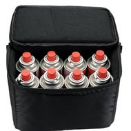 New Can Hold 8 Bottles 220g/250g Butane Cylinder Gas Tank Storage Bag Outdoor Cassette Stove Camping