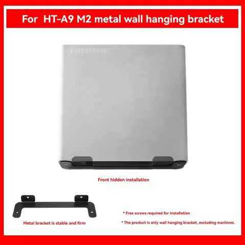 EEB-fMetal Speakers Stand Wall Mounted Stand Loudspeaker Stand for Sony HT-A9M2 Surround Sound Speak