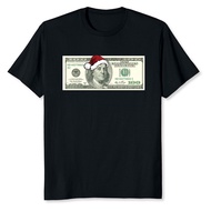Christmas $100 Hundred Dollar Bill T-Shirt
