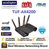 ASUS TUF-AX4200 TUF Gaming AX4200 Dual Band WiFi 6 Gaming Router AiMesh - 3 Year Asus Local Warranty