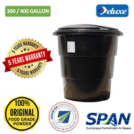 300/400 Gallon Deluxe Polyethylene Round (Slim & Tall) type Water Tank