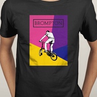 Folding Bike Foldies Brompton Tern Java Bicycle Decathlon Mountain bike Short Sleeve T-shirt shirt Adult kid ready stock