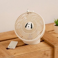 Snoopy 史努比多功能遙控風扇-史努比桌上型電風扇 氣氛夜燈