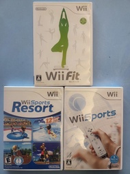 Wii Sports / Wii Fit / (Wii Sports Resort 已售)