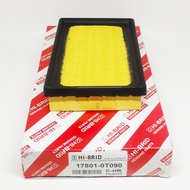 Air Filter Toyota CH-R Engine 2ZR-FXE Altis Year 18-21 Machine 2ZR-FXE Hybrid/CHR Atis 17801-0T090