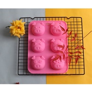 Silicone Jelly Mold, silicone Jelly Mold, Pig-Shaped Jelly Mold