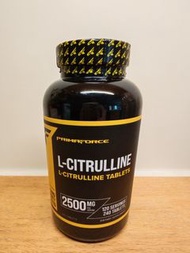 Primaforce L-瓜胺酸片2500mg 240 片 / Primaforce L-Citrulline 2500mg Tablets 240 Tablets