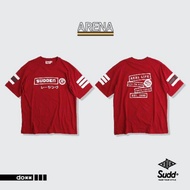Sudd Oversized T-Shirt Red Arena Model