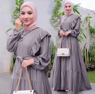 dress wanita terbaru 2025 kekinian Ayudia baju gamis model baru import terlaris dan fashionable