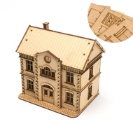 [lzdjlmy2ua] 1:72 Scale Architecture Building Model Kits,Unassembly,Hobby Toys,Architecture