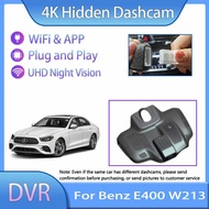 Benz For Mercedes E400 W213 2018 2019 2020 2021 2022 2023 WIFI Front Rear Dashcam Car Accessories