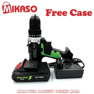 MIKASO FREE PVC CASE 21 Volt DRILL CORDLESS DRILL SCREWDRIVER