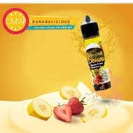 Premium Liquid Bananalicious 60ML 3MG & 6MG Banana Licious Vape Vapor ECMR