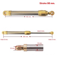 1/12 Hydraulic Cylinder Excavator for 1/12 1/14 RC Bulldozer Engineering Vehicle Parts