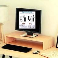 KAYU Monitor Pedestal Stand/Wooden monitor Stand Table/LAPTOP Desk monitor Stand