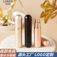 Cross-border Exclusive In-stock Perfume Sub-bottling Bottom Filling5ml Refillable Spray Bottle Mini 