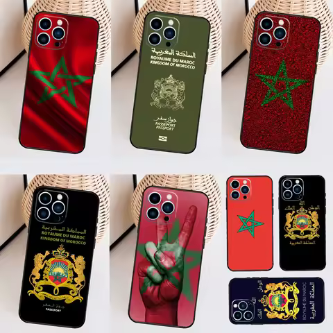 Morocco Flag For Honor Magic 8 5 6 7 Pro Case For Honor 200 400 70 90 Lite X8c X8b X9a X9b X9c X9d W