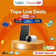 [ Watch Live & Grab Deal ] TP‑Link Tapo TC82 KIT Solar‑Powered 2K 3MP Wire‑Free Security Camera, Col