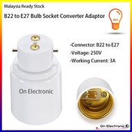 B22 To E27 LAMPS BULB Adapter Base Bulb Socket 转接头