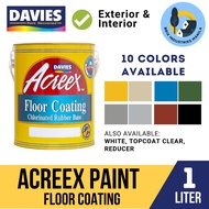 Davies Acreex Rubberized Floor Paint 1 Liter Acreex Reducer All Colors Available Floor Coating Brix