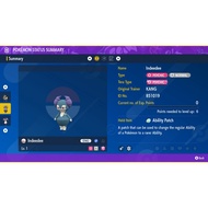 Pokemon Scarlet & Violet - 6IV Shiny Indeedee (Male)