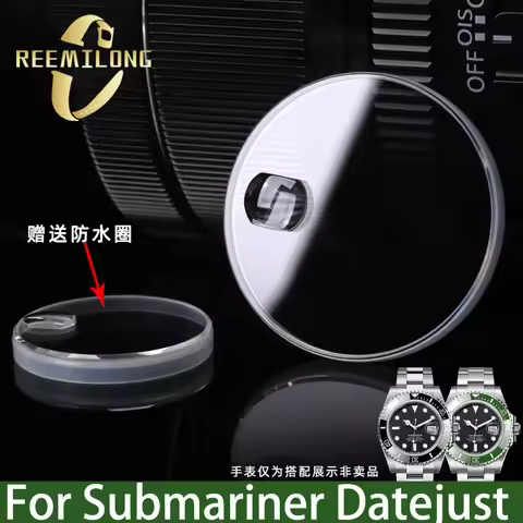 Sapphire watch lens For Rolex submariner datejust 16233 116610 crystal mirror with calendar window C