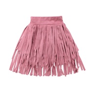 【CW】 1-7Yrs Children Tassel Skirts Causal Skrits Kids Clothing Outfits