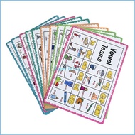ESP Phonics Learning Posters For Kids Alphabets Sound Charts Educational Classroom