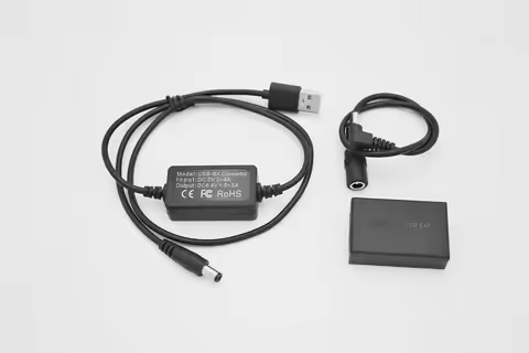 USB Cable LP E17 DR-E17 DC Coupler Dummy Battery for Canon EOS M3 M5 M6 M6 Mark ii