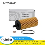 Engine Oil Filter for Bmw N57 3.0L N47 2.0L 11428507683 X5 X3 328d 535d F06 F15 F21 F22 F34 F35 F80