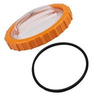 LI Orange Nut Cover P07018 with O Rings P6563 and Clear Cap P07019 Suitable for Various Sand Pump Mo
